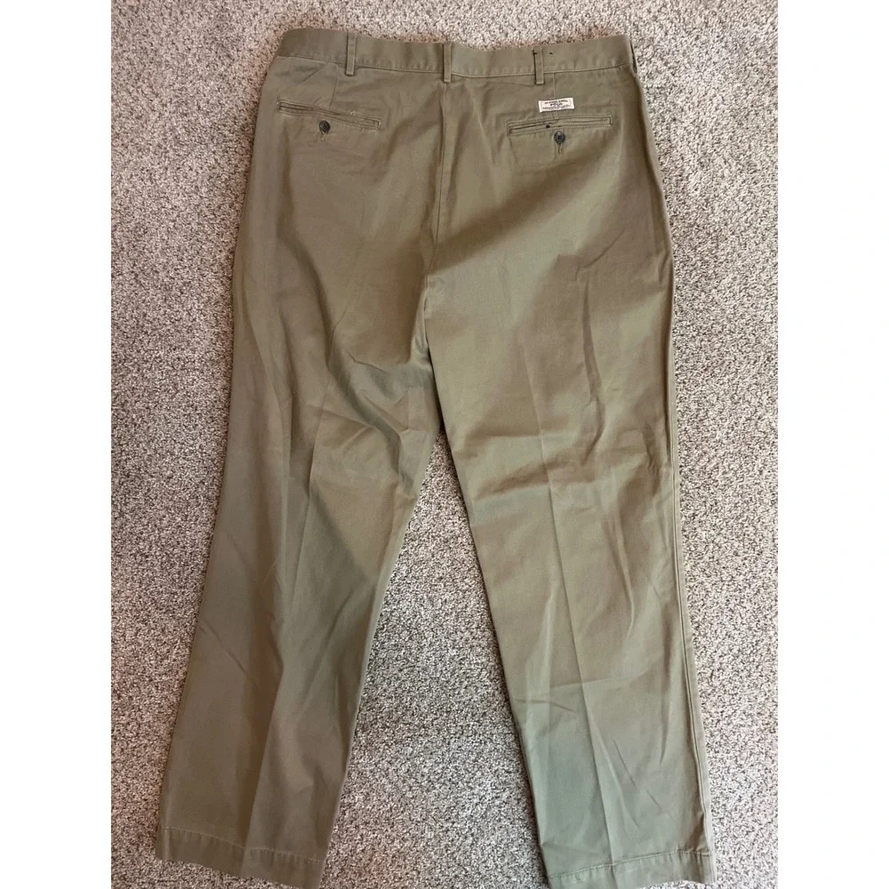VTG Polo Ralph Lauren Men's Chino Pants 38x32 Khaki Tan Straight Leg Flat Front